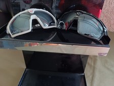 2 OCCHIALI DA SOLE SUNGLASSES CICLISMO RUNNING  EKOI CON DIFETTI