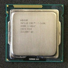 Processore CPU Core i7-2600K 3,4 GHz 4 core (SR00C) 5 GT/s DMI LGA1155 #F17