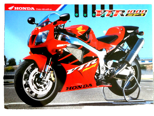 Brochure honda vtr1000 1 - brochure, sp-1