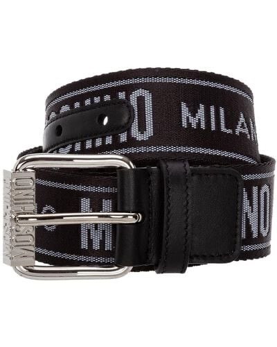 Cintura uomo moschino logo - moschino,