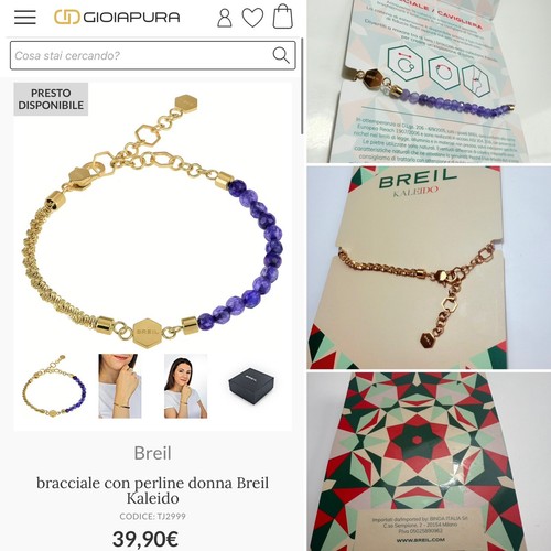 Bracciale cavigliera catena - bracciale,