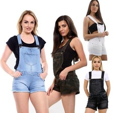 Salopette In Denim Stretch Per