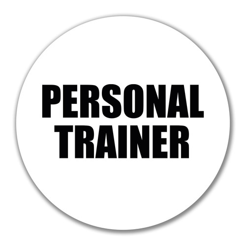 Adesivo personal trainer - personal,