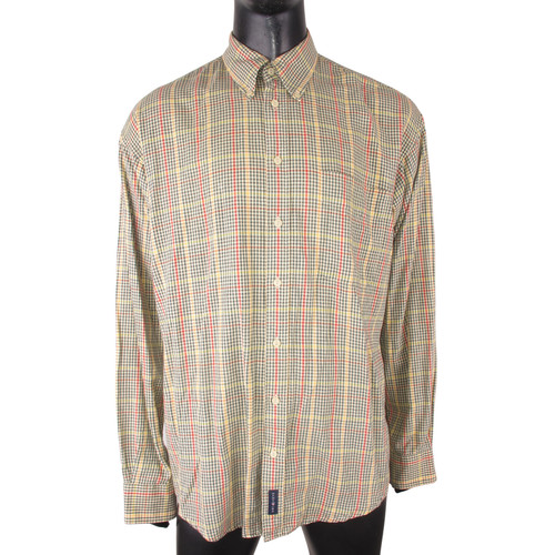 Camicia gant misto lino - misto, uomo