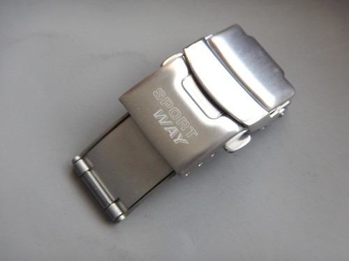 Boucle déployante acier 18 - dÉployante,