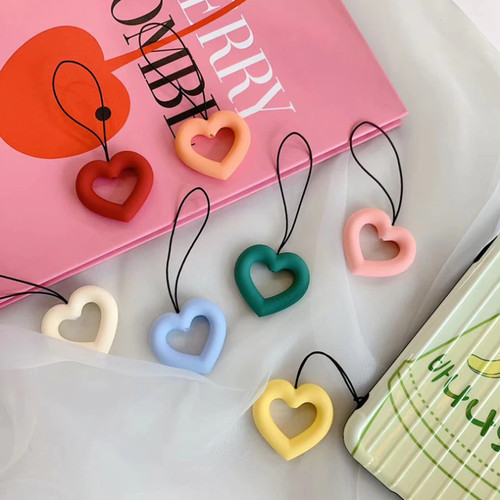Charm cellulare cuore catena - cuore,,