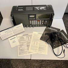 Grundig Satellit 800 Millennium Ricevitore Radio AMFM Onde Corte,Manuali e Cavo FUNZIONA
