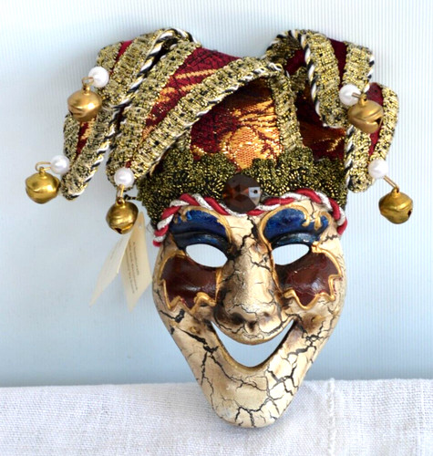 Vecchia maschera veneziana - maschera, in