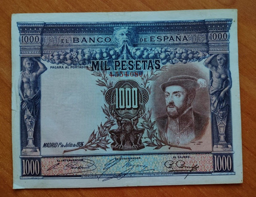 Billetes españa 1000 - billetes, de