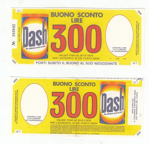 Buono sconto fustino dash - sconto,