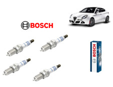 KIT 4 CANDELE ORIGINALI BOSCH ALFA ROMEO GIULIETTA 1.4 T-JET 55249868 IKR9J8
