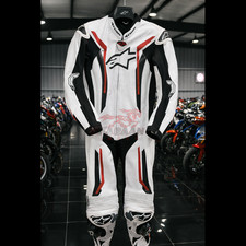 Tuta da motociclista in pelle