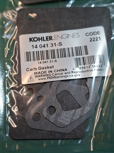 Guarnizione carburatore kohler - guarnizione,