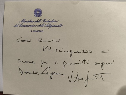 Lega nord autografo vito - lega,