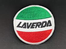 LAVERDA Ø 60MM TOPPA RICAMATA PATCH CUCISIVO RICAMATO LOGO FREGIO STEMMA BADGE