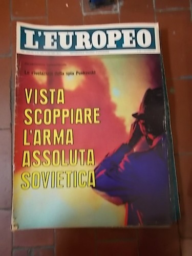 Europeo rivista settimanale - l'europeo,