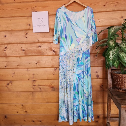 Maxi abito stella pittore - abito, blu