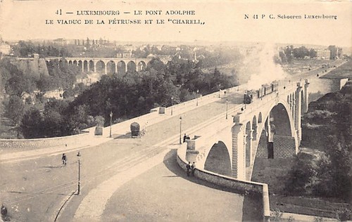 Luxembourg ville le - luxembourg-ville, pont