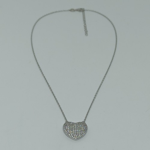 Collana argento 925 cuore - 925,
