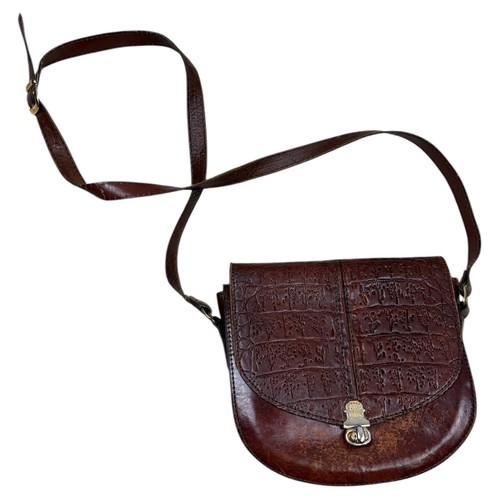 Vintage pelle marrone - 70's,
