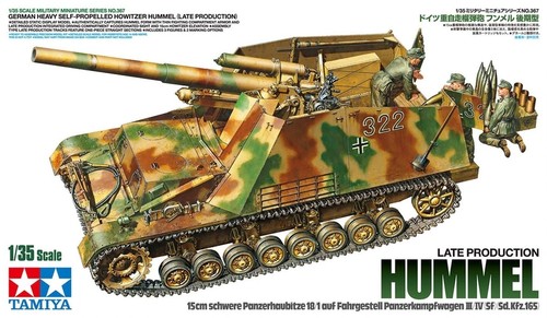 Tamiya 35367 howitzer hummel - tamiya,