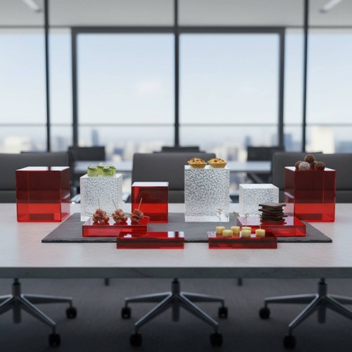 Espositore buffet trasparente - buffet,