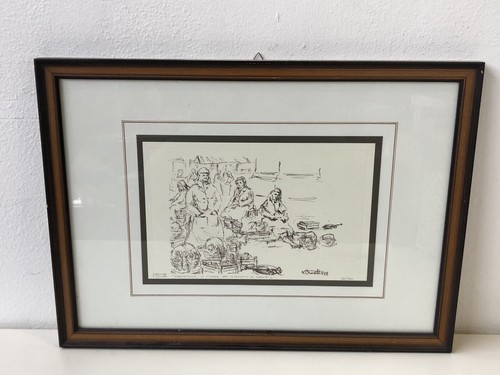 Litografia del 1988 firma - del,