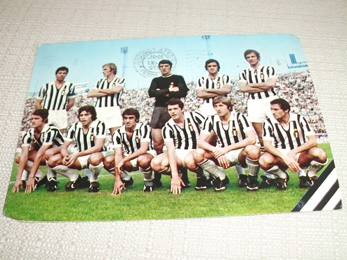 Cartolina calcio squadra - cartolina,