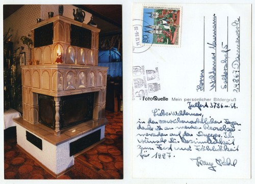 20293 stufa maiolica - stufa, in