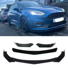 Per Ford Fiesta mk6 MK7 attacco anteriore labbro spoiler labbro spoiler anteriore