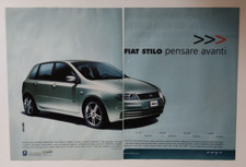 Pubblicita' Fiat Stilo Pensare Avanti Easy Go Car Advertising Werbung 2001 (R1)