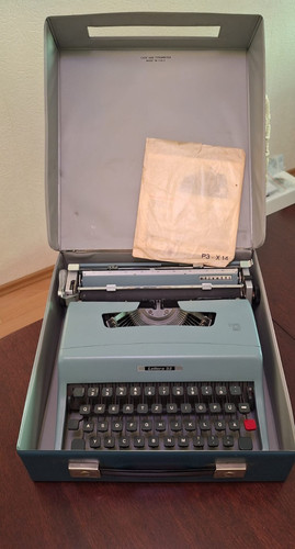 Macchina scrivere portatile - macchina,