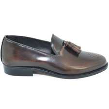 Scarpe mocassino uomo testa di