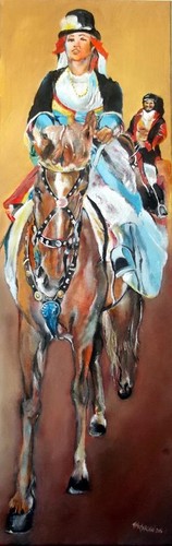 Costume sardo amazzoni - costume,