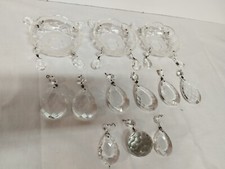 Lotto gocce in vetro per