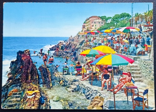 Cartolina nervi - cartolina, (genova)