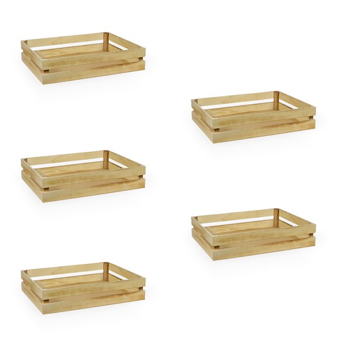 Cassette contenitori legno - cassette, in
