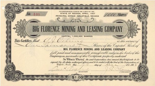 Big florence mining and - florence,
