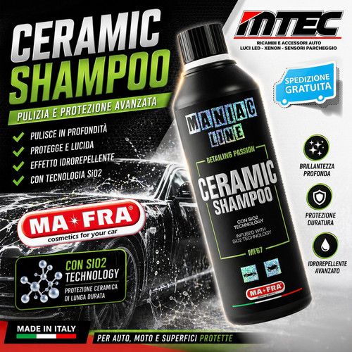 Mafra ceramic shampoo sio2 - mafra,