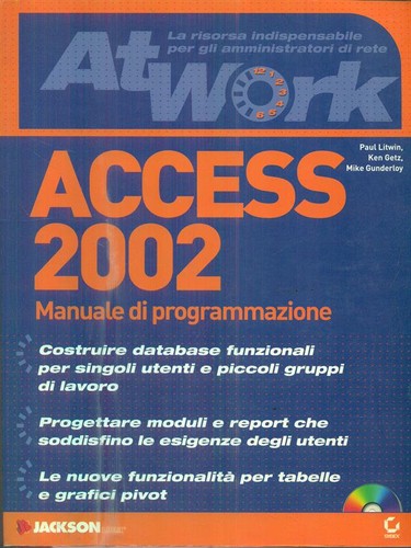 Access 2002 manuale di - access, 2002.