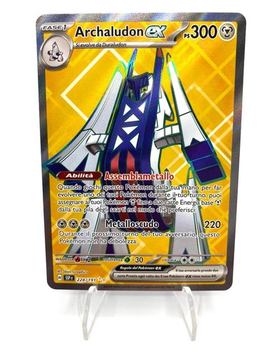 Carta pokemon archaludon - carta, ex