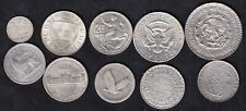 LOTTO DI 10 MONETE IN ARGENTO