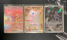 POKEMON ULTRA PREMIUM 151 bundle 3 carte MEWTWO MEW EX Promo 052 053 205 ITA