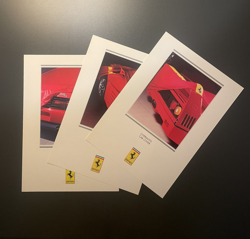 Ferrari set brochure - set, di