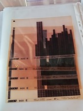 Fiat 900 E Microfiches Parti Ricambio Coppia Cinque Edizioni Differenti 