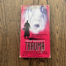 TRAUMA 1993 VHS Horror Dario