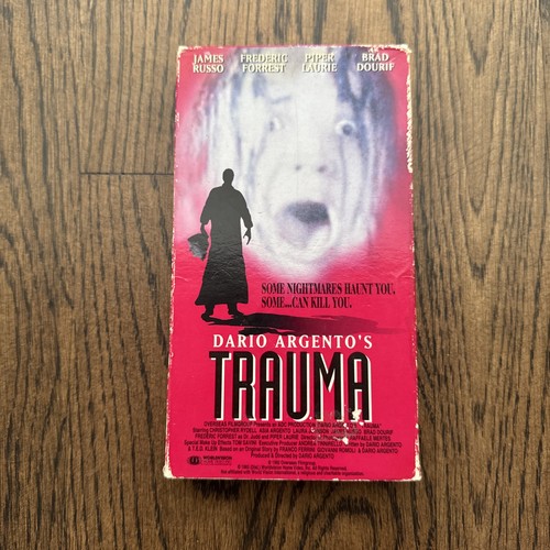 Trauma 1993 vhs horror - vhs,