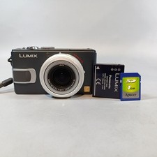 Panasonic LUMIX DMC-LX1 8,4 megapixel fotocamera digitale - grigio scuro - corpo in metallo digitale 