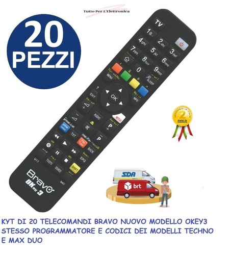 Bravo telecomando universale - bravo,