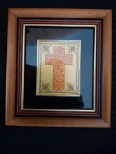 quadretto su foglia d'oro 23